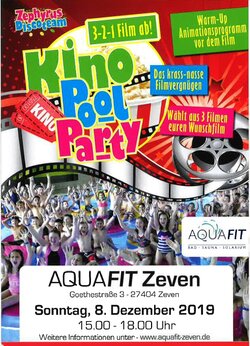 Plakat Kino-Pool-Party 2019
