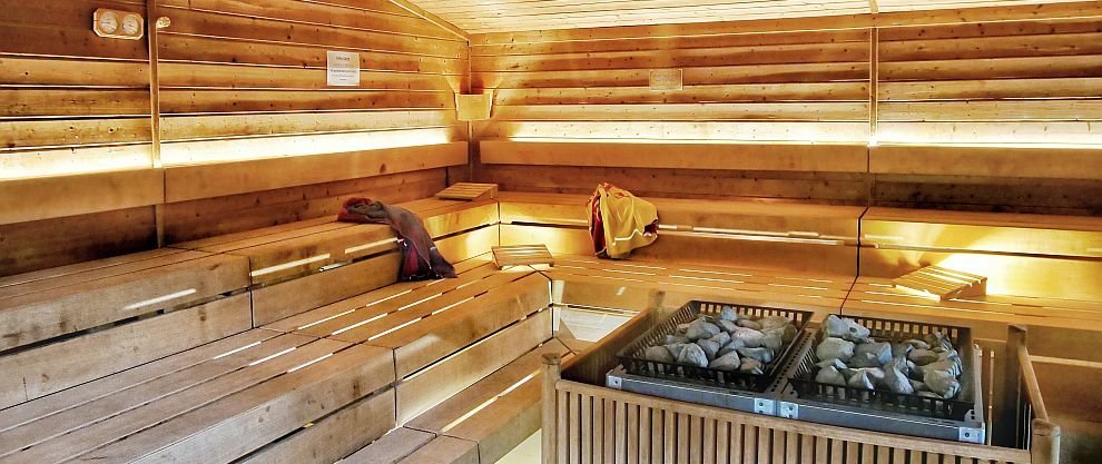 Blockhaussauna - Finnische Sauna